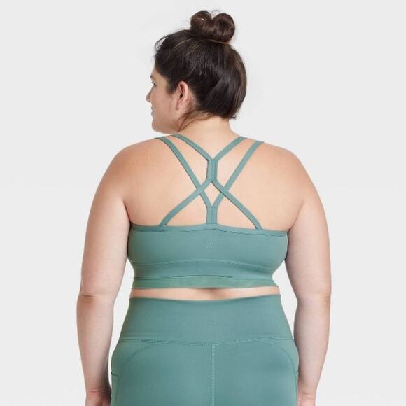 All In Motion Women's Light Support Micro-Mesh Bra NWT Sz 4X - Picture 3 of 3